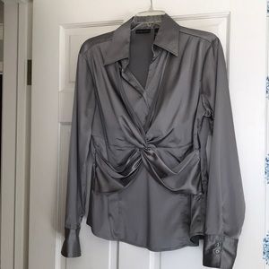 NY&Co Blouse - dressy satin - Sz 14